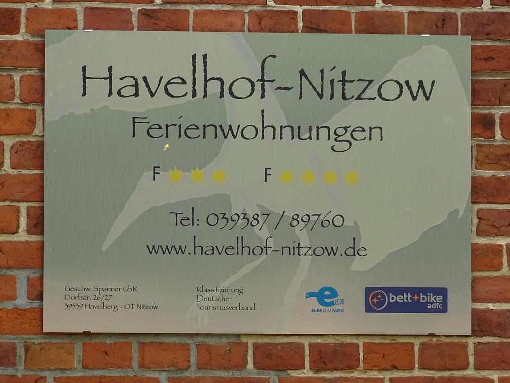 Havelhof-Nitzow 아파트 외부 사진